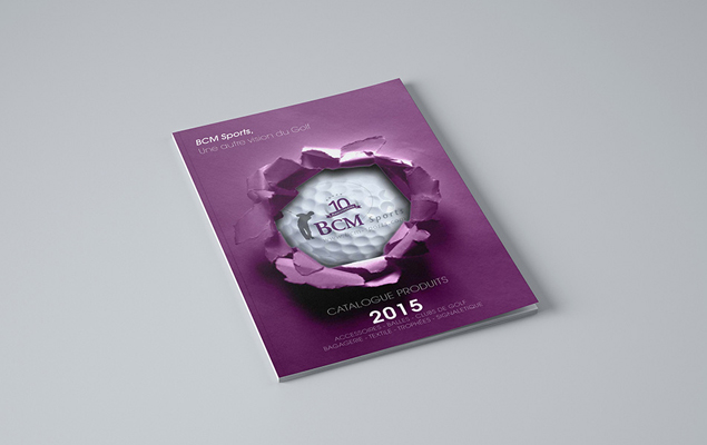 Création du catalogue produits 2015 - BCM Sports