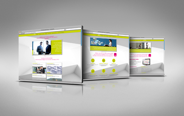 Création de l'interface graphique pour une application Numéricable pour l'agence More and Less