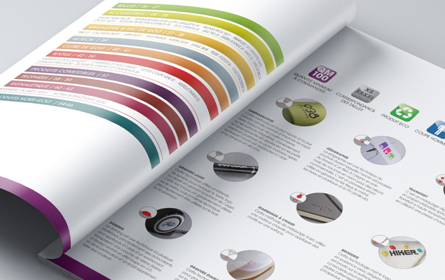 Création du catalogue produits 2015 - BCM Sports